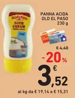 Conad Panna acida OLD EL PASO offerta