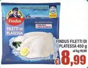 Top Supermercati Findus Filetti di Platessa offerta