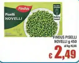Top Supermercati Findus Piselli Novelli offerta