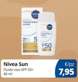 Prodet Nivea Sun Fluido viso SPF 50+ offerta
