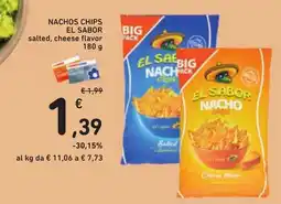 Conad NACHOS CHIPS EL SABOR offerta