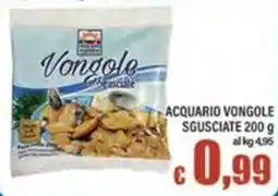 Top Supermercati Vongole Sgusciate offerta