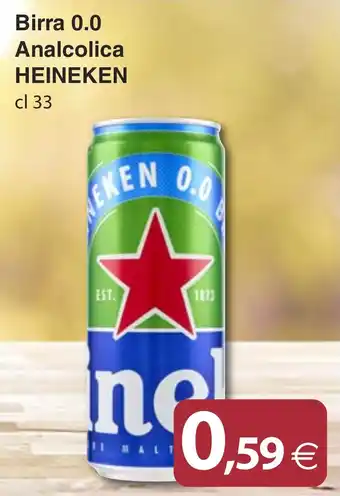 Docks Cash&Carry Birra 0.0 Analcolica HEINEKEN offerta