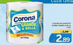 Deter Shop Corona asciugatutto bobina grande & bella offerta