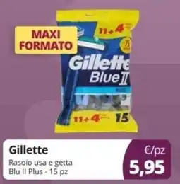 Prodet Gillette Rasoio usa e getta Blu II Plus offerta