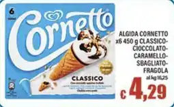 Top Supermercati Algida Cornetto Classico offerta