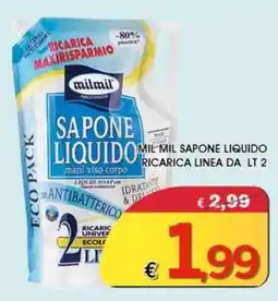 Deter Shop Mil mil sapone liquido offerta