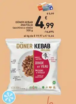 Conad DÖNER KEBAB ANATOLIA offerta