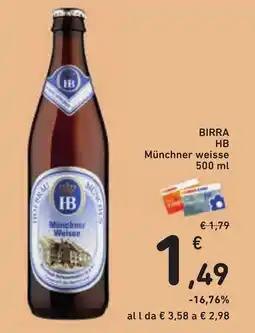Conad BIRRA HB Münchner weisse offerta