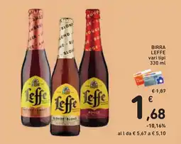 Conad Birra Leffe offerta