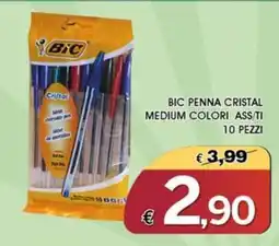 Deter Shop BIC PENNA CRISTAL MEDIUM COLORI offerta