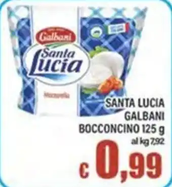 Top Supermercati Santa Lucia Galbani Bocconcino offerta