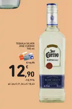 Conad Tequila Silver Jose Cuervo offerta