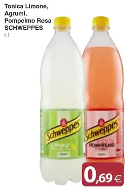 Docks Cash&Carry Tonica Limone, Agrumi, Pompelmo Rosa SCHWEPPES offerta