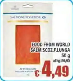 Top Supermercati SALMONE SCOZZESE offerta