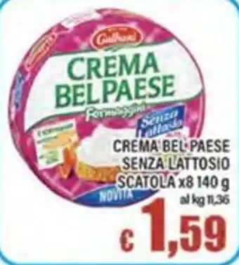 Top Supermercati Crema Bel Paese Senza Lattosio offerta