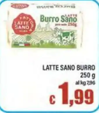 Top Supermercati Latte Sano Burro offerta