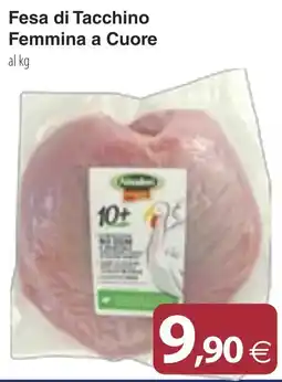 Docks Cash&Carry Fesa di Tacchino Femmina a Cuore offerta