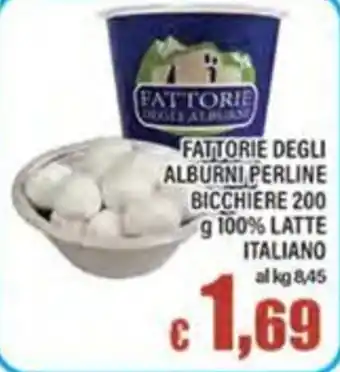 Top Supermercati Fattorie degli Alburni Perline offerta