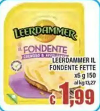 Top Supermercati Leerdammer Il Fondente offerta