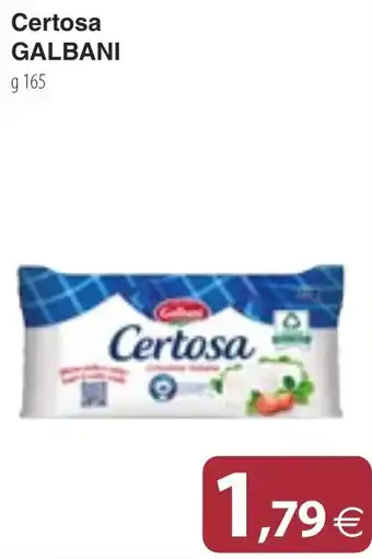 Docks Cash&Carry Certosa GALBANI offerta
