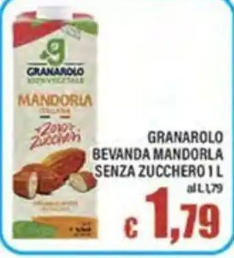Top Supermercati Granarolo bevanda mandorla senza zucchero offerta