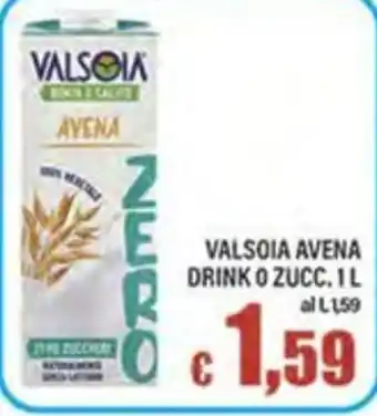 Top Supermercati VALSOIA AVENA DRINK offerta