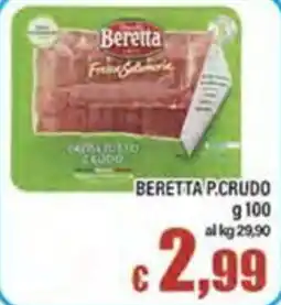 Top Supermercati Beretta Prosciutto Crudo offerta