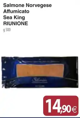 Docks Cash&Carry Salmone Norvegese Affumicato Sea King RIUNIONE offerta