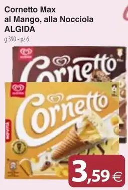 Docks Cash&Carry Cornetto Max al Mango, alla Nocciola ALGIDA offerta