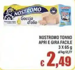 Top Supermercati NOSTROMO TONNO offerta