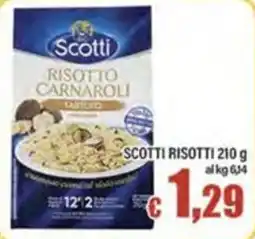 Top Supermercati Scotti Risotto Carnaroli Tartufo offerta