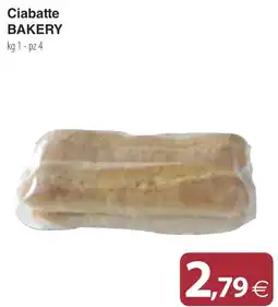 Docks Cash&Carry Ciabatte BAKERY offerta
