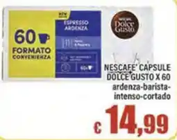 Top Supermercati Nescafe Dolce Gusto offerta