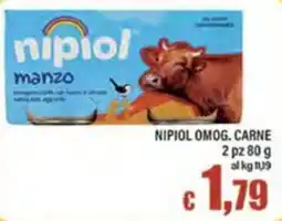 Top Supermercati nipiol manzo offerta