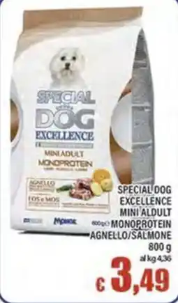 Top Supermercati Special Dog Excellence Mini Adult Monoprotein Agnello offerta