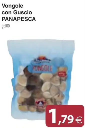 Docks Cash&Carry Vongole con Guscio PANAPESCA offerta