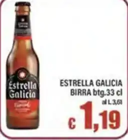 Top Supermercati Estrella Galicia Birra offerta