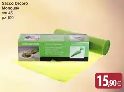 Docks Cash&Carry Sacco Decoro Monouso offerta