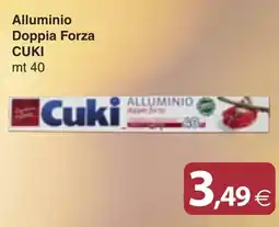Docks Cash&Carry Alluminio Doppia Forza CUKI offerta