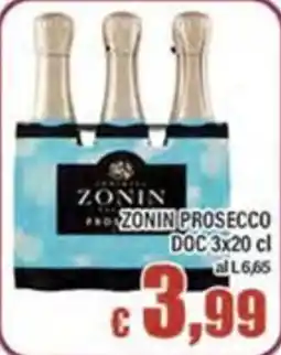Top Supermercati ZONIN PROSECCO offerta