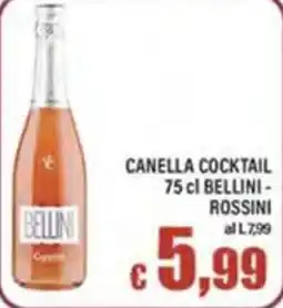 Top Supermercati Canella Cocktail Bellini offerta