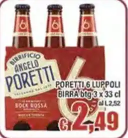 Top Supermercati Birrificio Angelo Poretti Bock Rossa offerta
