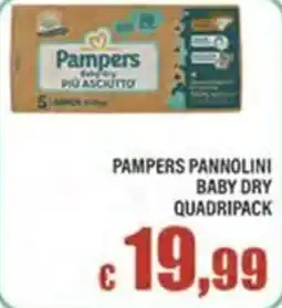 Top Supermercati Pampers Pannolini Baby Dry offerta