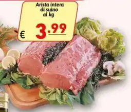 Ipercarni Arista intera di suino offerta