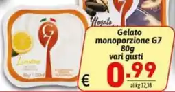 Ipercarni Gelato monoporzione G7 offerta