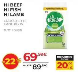 Arcaplanet hi lamb CROCCETTE CANE offerta