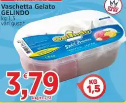 Market Ingross Vaschetta Gelato GELINDO offerta