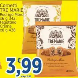 Market Ingross Cornetti TRE MARIE Rodrigo Moro offerta
