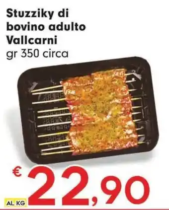 Stuzziky di bovino adulto Vallcarni
